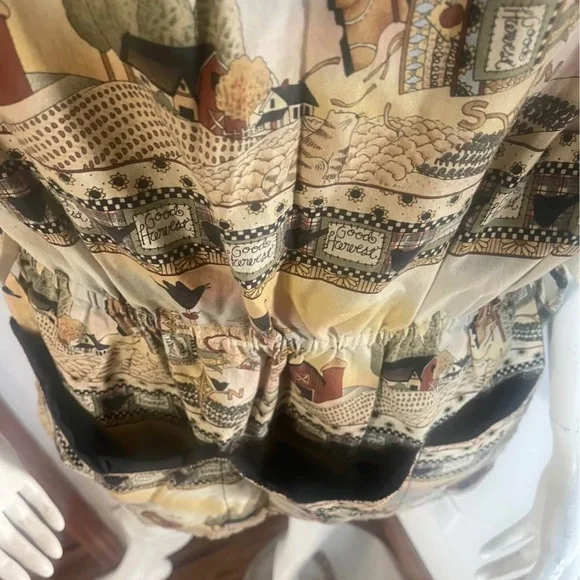 Source Unknown Farm Patterned Kitchen Apron - Picture 4 of 4